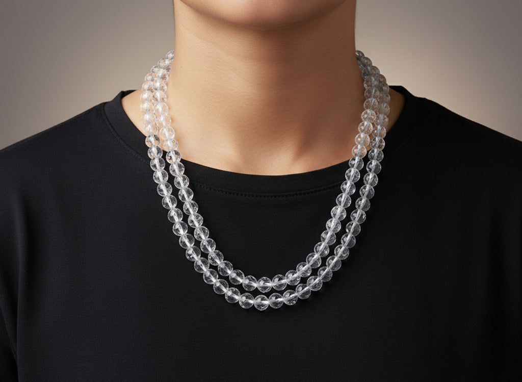 Sphatik Mala - 108 beads