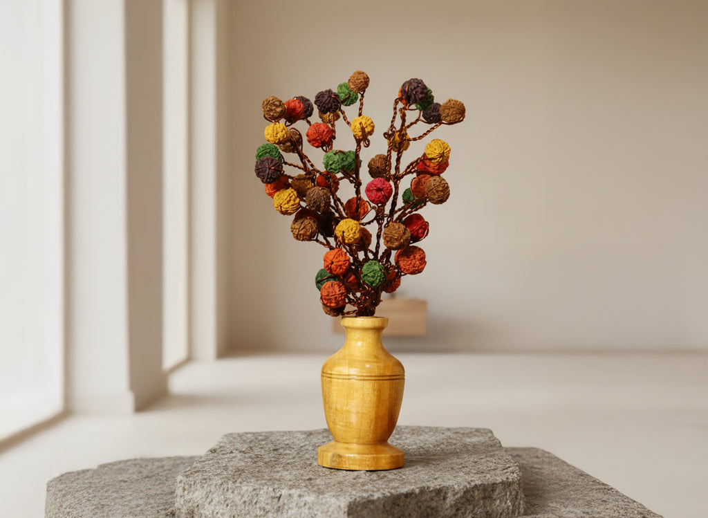 Rudraksha Tree (54 Beads) – Colored