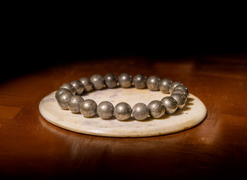 Raw Pyrite Bracelet