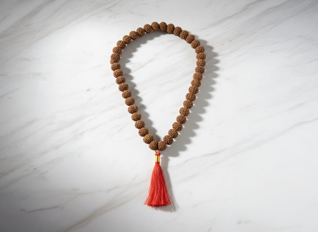 7 Mukhi Rudraksha Mala (54 Beads)