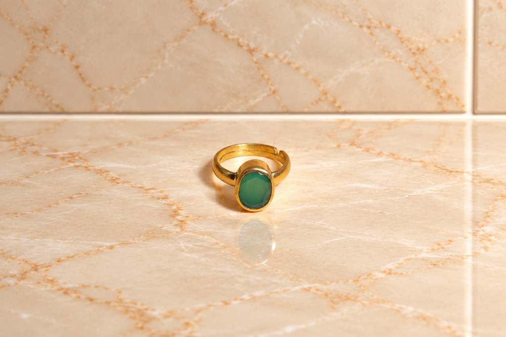 Natural Onyx Panchdhatu Ring (6-7 Ratti)