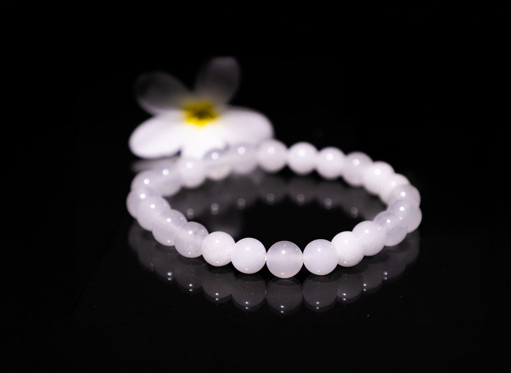 White Agate (Hakik) Bracelet