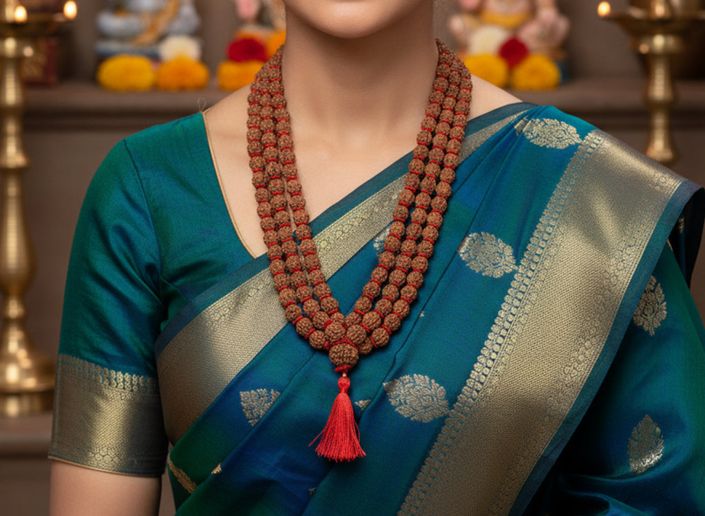 Panch Mukhi Rudraksha Kantha