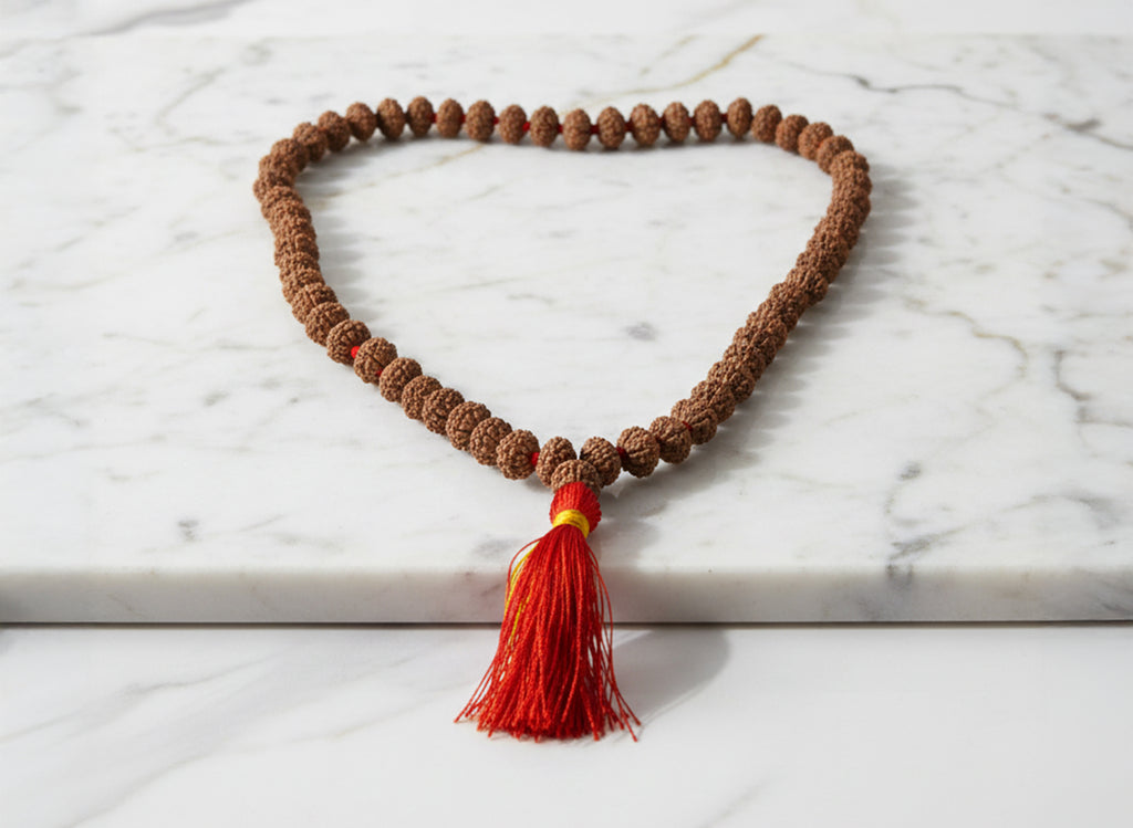 Dus Mukhi Rudraksha Mala (108 Beads)