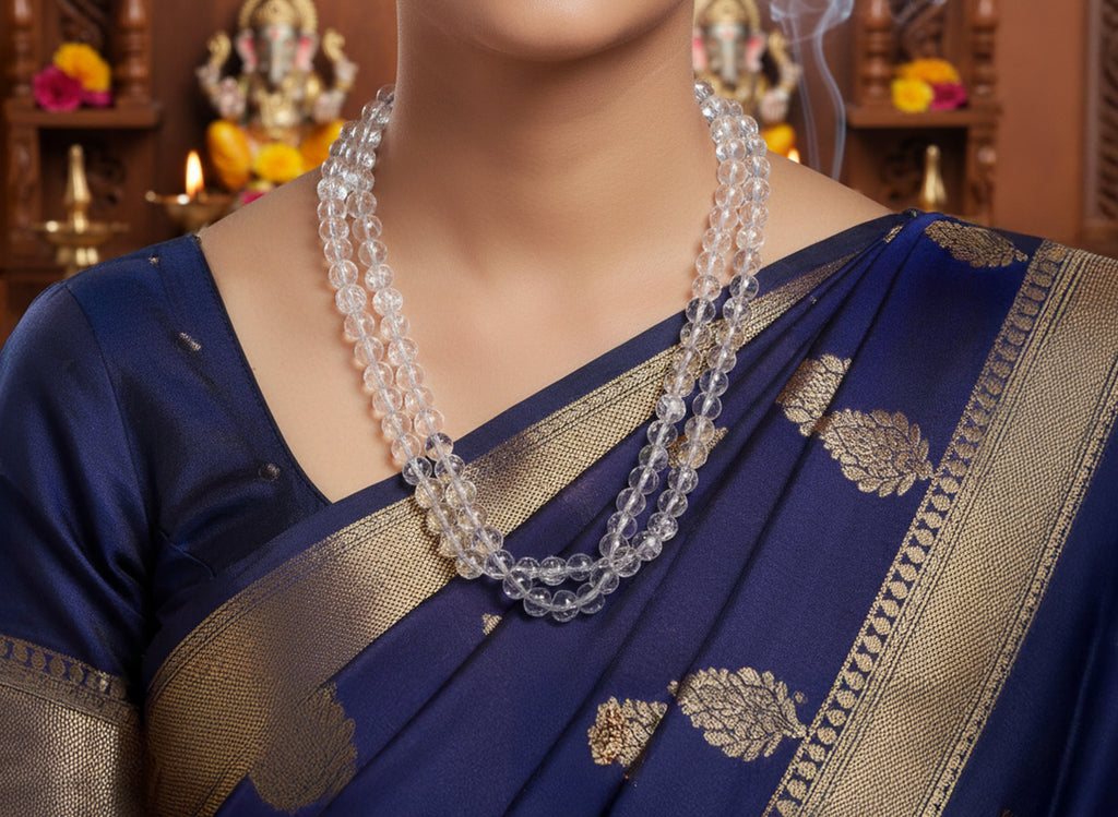 Sphatik Mala - 108 beads