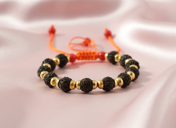 Rudraksha Bracelet Black Beads Bracelet