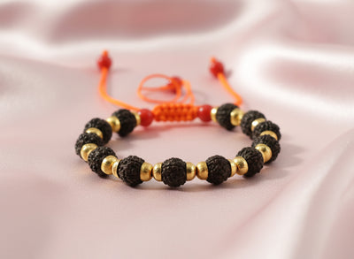 Rudraksha Bracelet Black Beads Bracelet