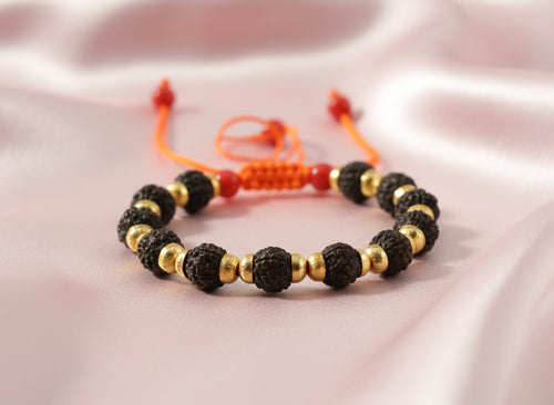 Rudraksha Bracelet Black Beads Bracelet