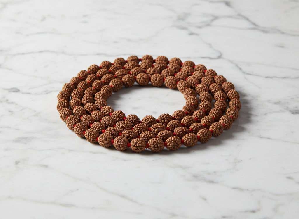 2 Mukhi Rudraksha Mala (108 Beads)