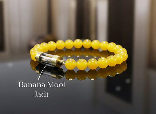 Yellow Agate Jadi Bracelet