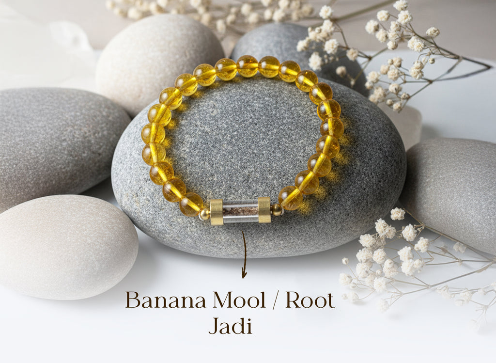 Natural Citrine Jadi Bracelet