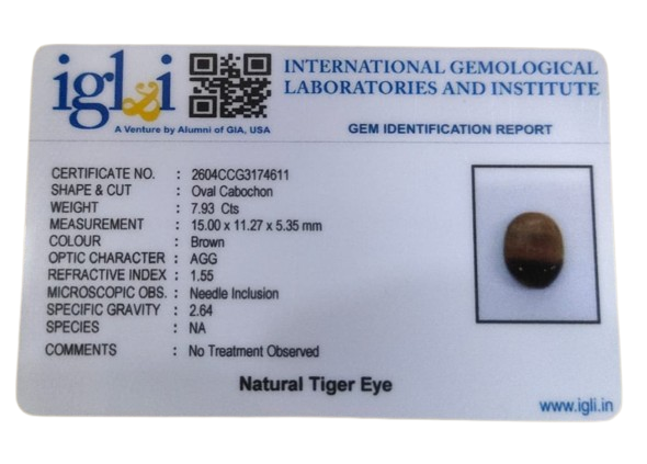 Tiger Eye - 7.93 Carats