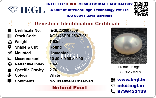 South Sea Pearl - 7.93 Carat