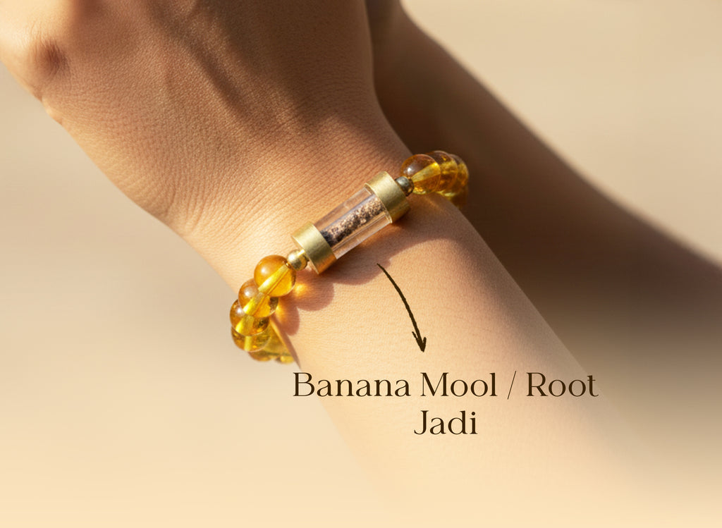 Natural Citrine Jadi Bracelet
