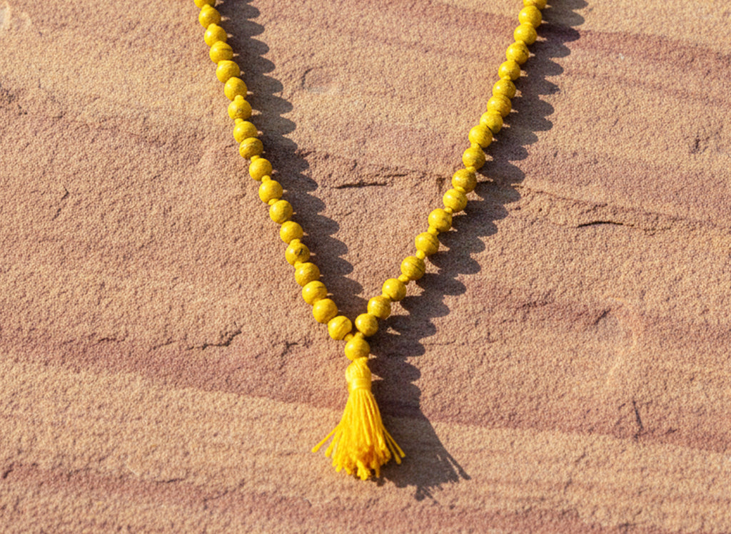 Haldi Mala (Turmeric Mala)