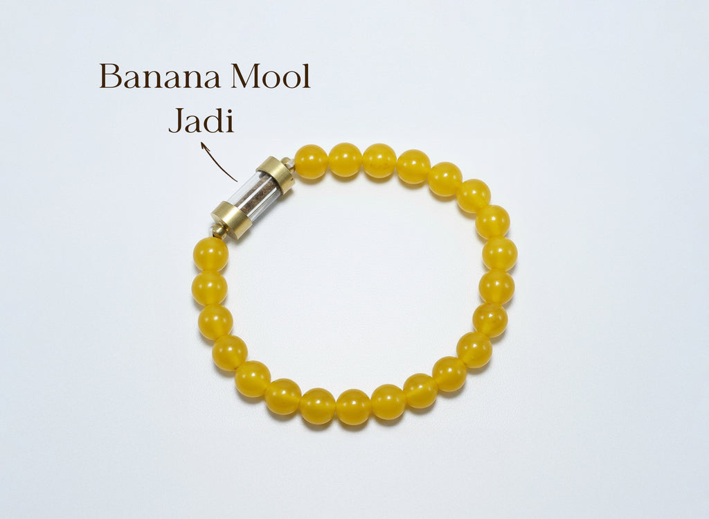 Yellow Agate Jadi Bracelet