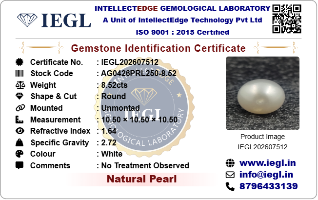 South Sea Pearl - 8.52 Carat