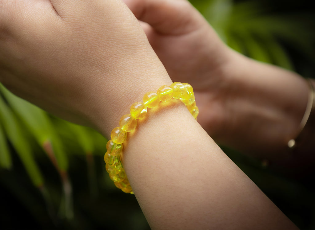 Natural Citrine (Sunela) Bracelet