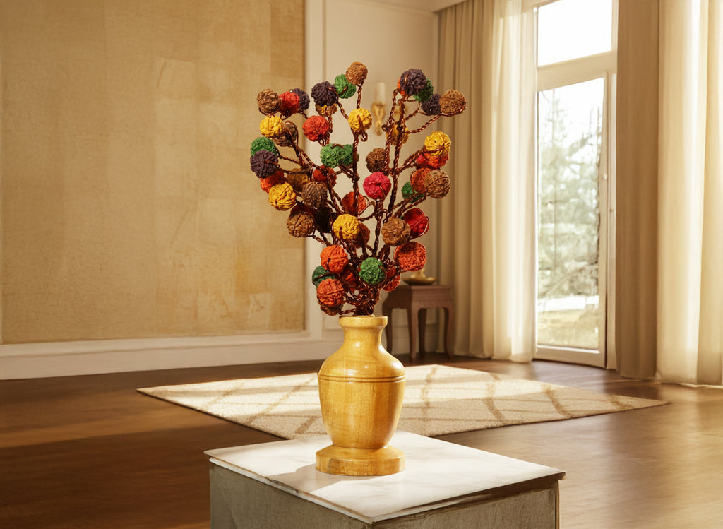 Rudraksha Tree (54 Beads) – Colored