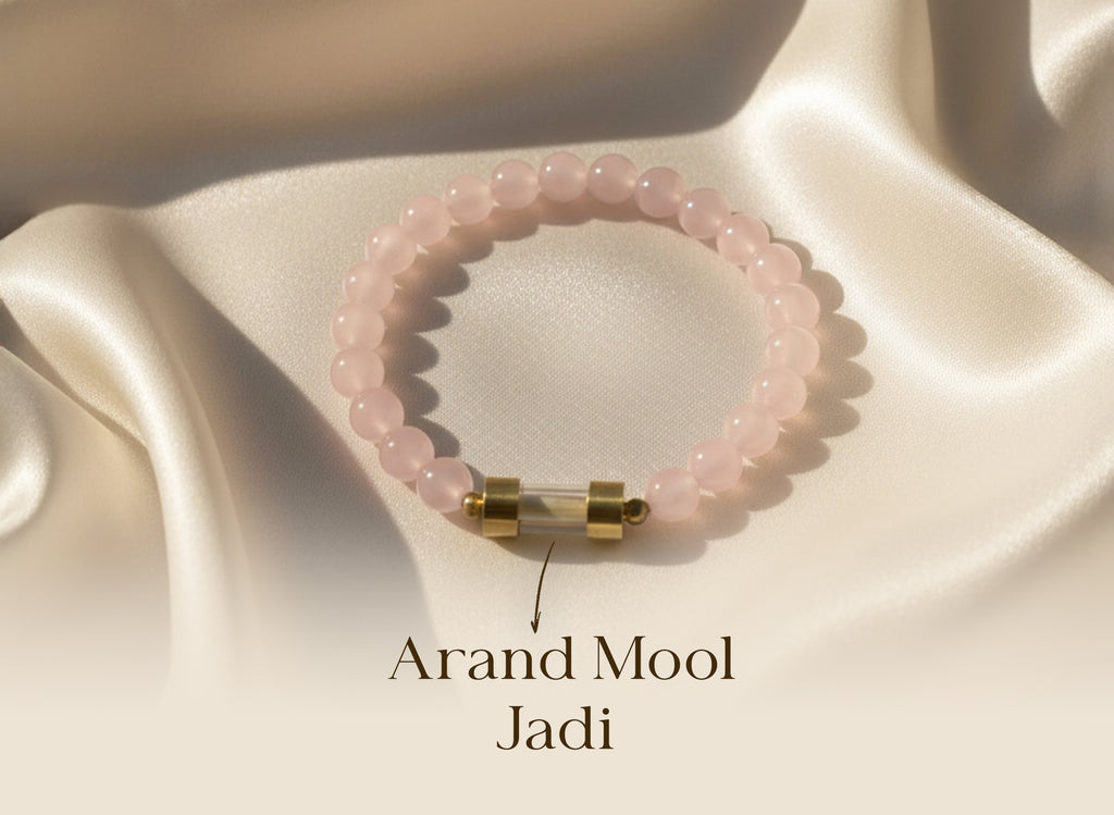 Rose Quartz Jadi Bracelet
