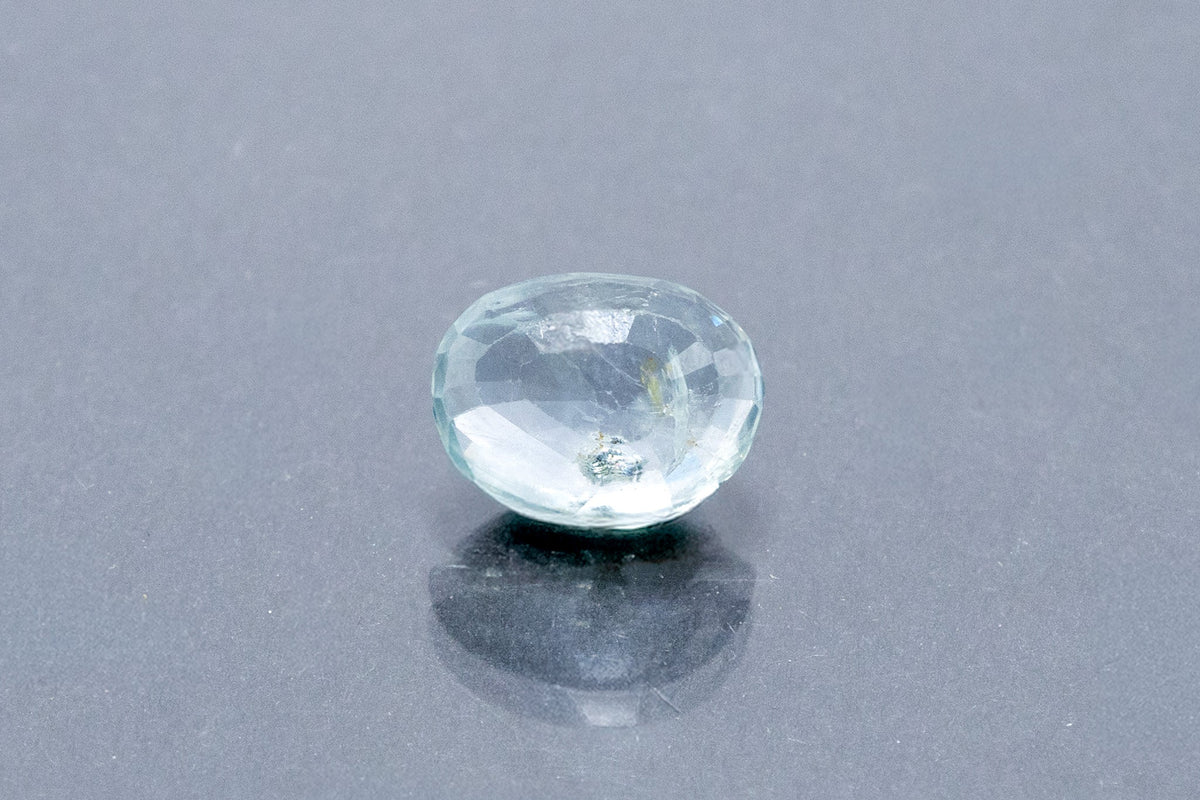 ceylon blue sapphire 4.46 carat back image