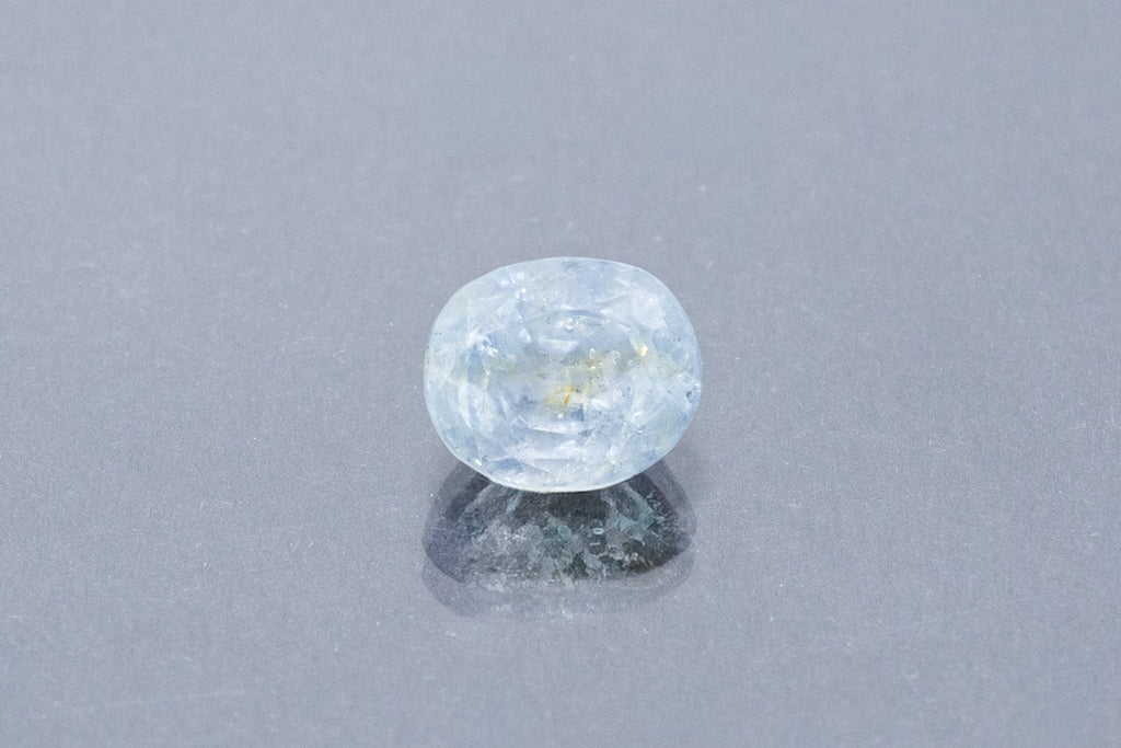 ceylon blue sapphire 6.75 carat front image