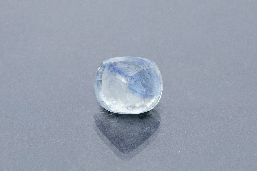 ceylon blue sapphire 7.6 carat back image