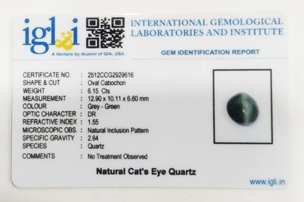 Cats Eye - 6.15 Carat