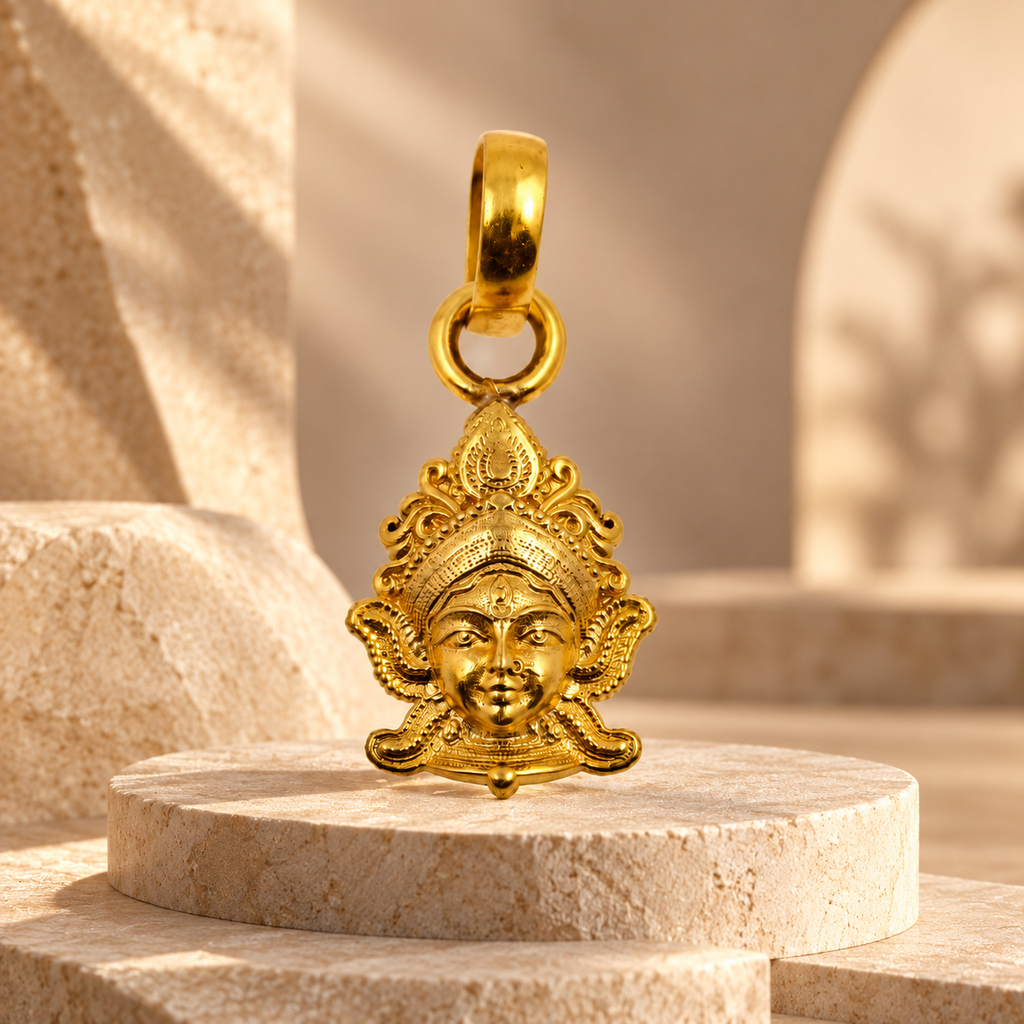 Nav Durga Pendant (Panchdhatu)