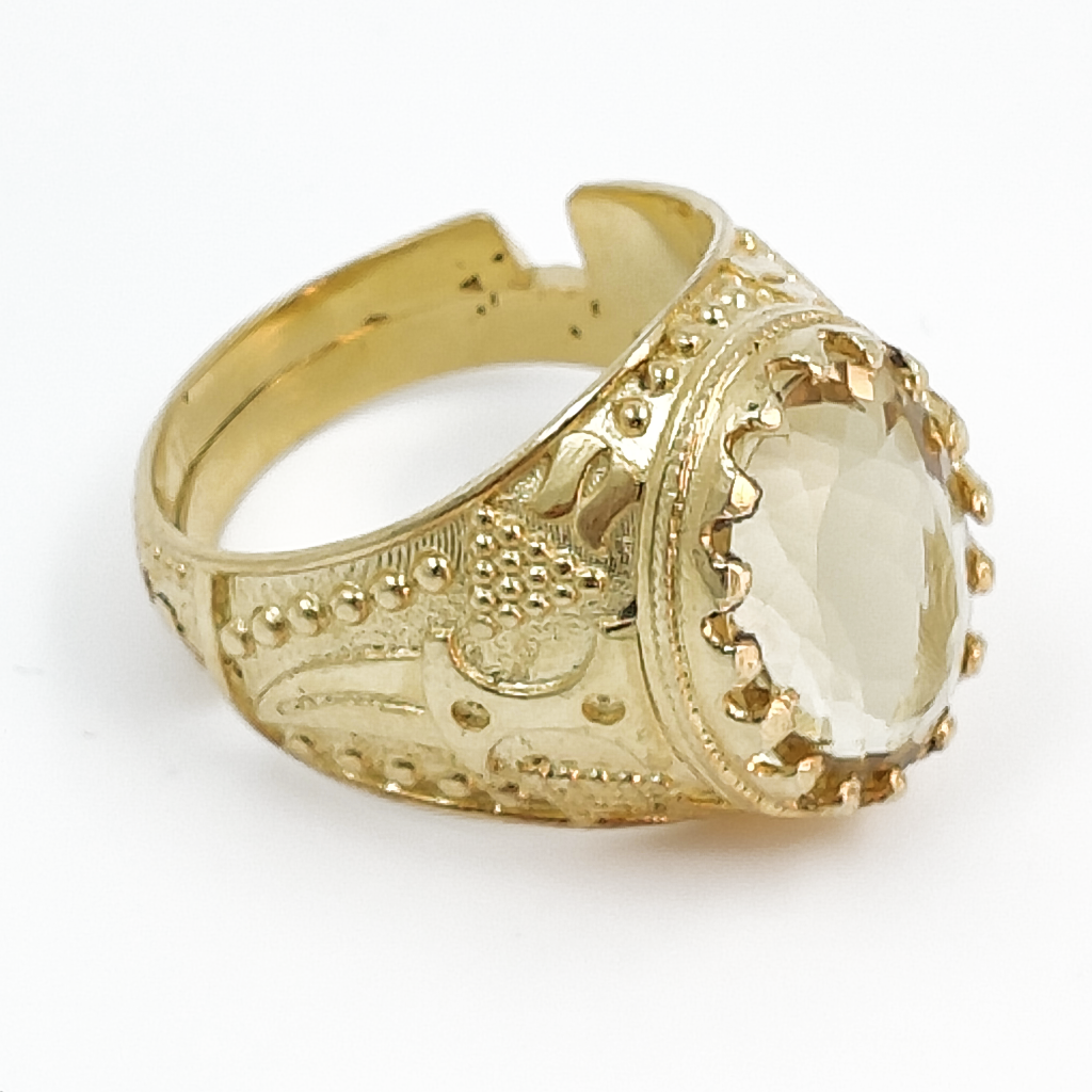 Royal Citrine Ring (9.30 Carat)