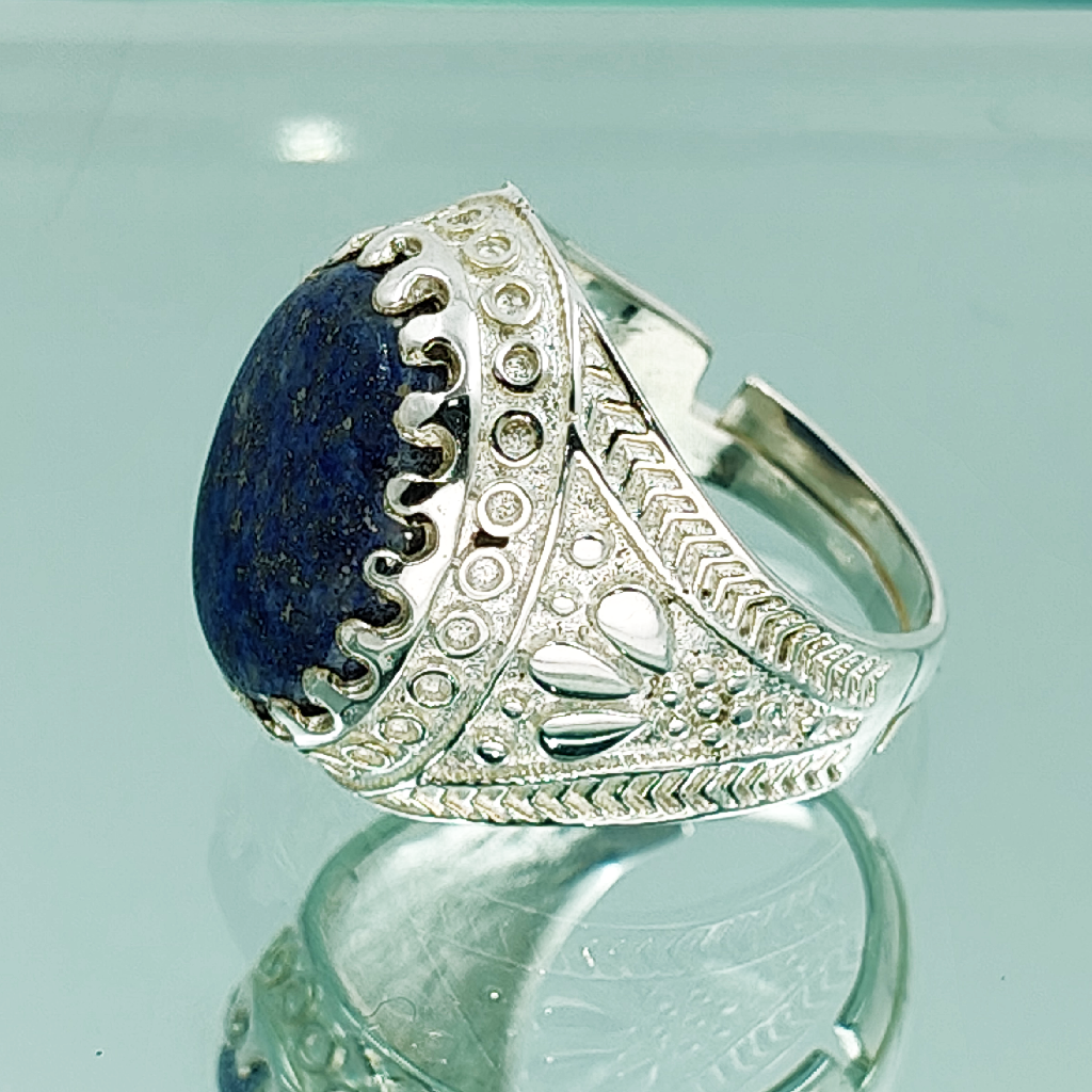 Royal Lapis Lazuli Adjustable Ring (10 Carat)