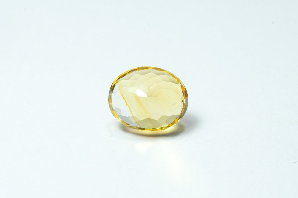 citrine 8.31 carat back image