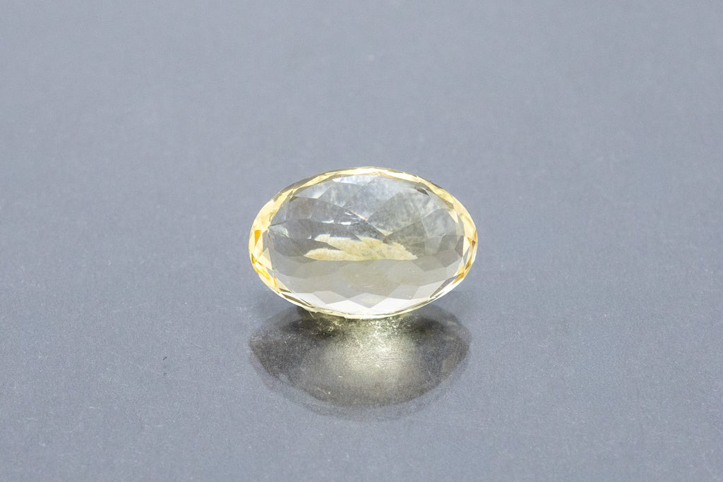 citrine 11.32 carat back image