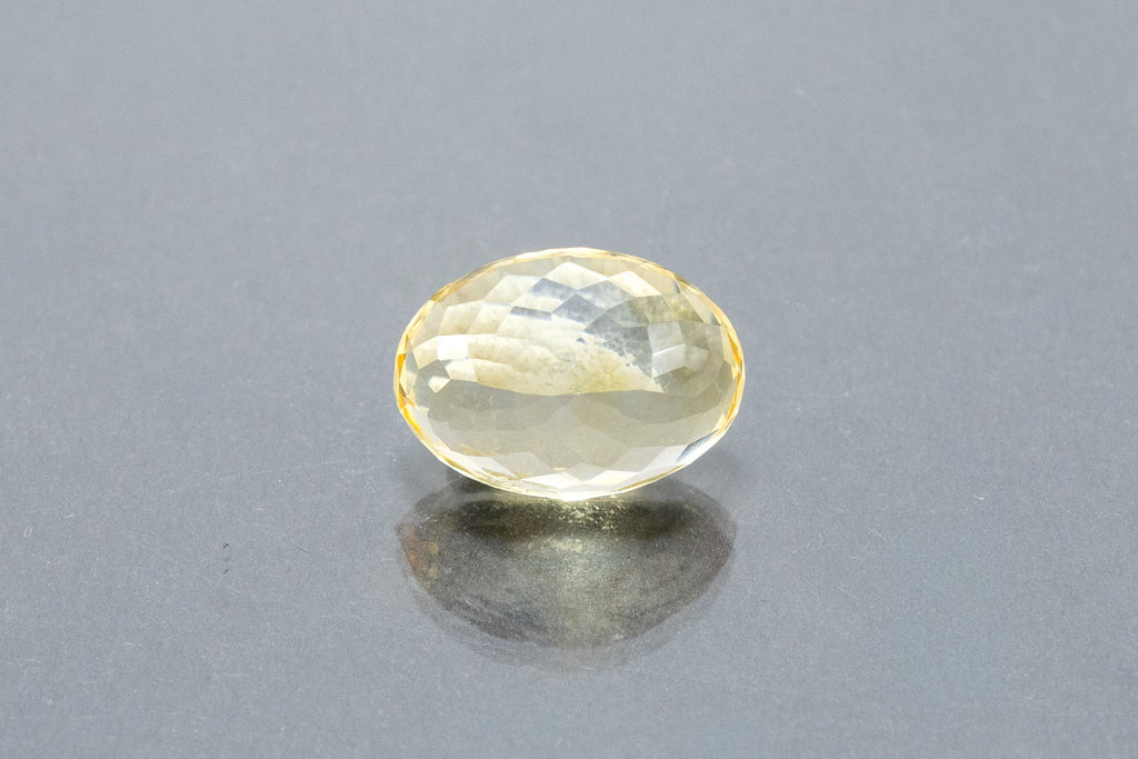 citrine 11.89 carat back image
