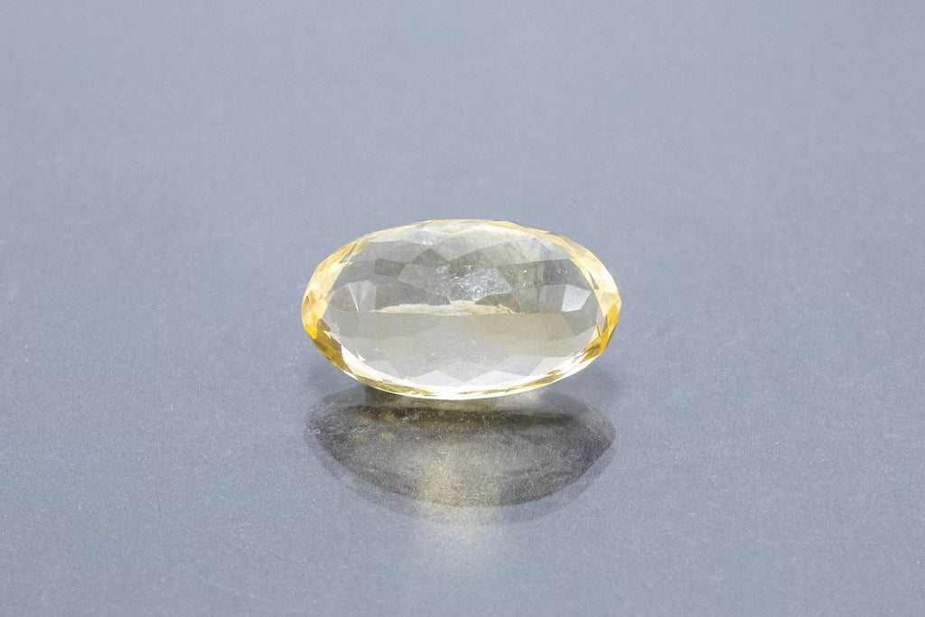 citrine 12.03 carat back image