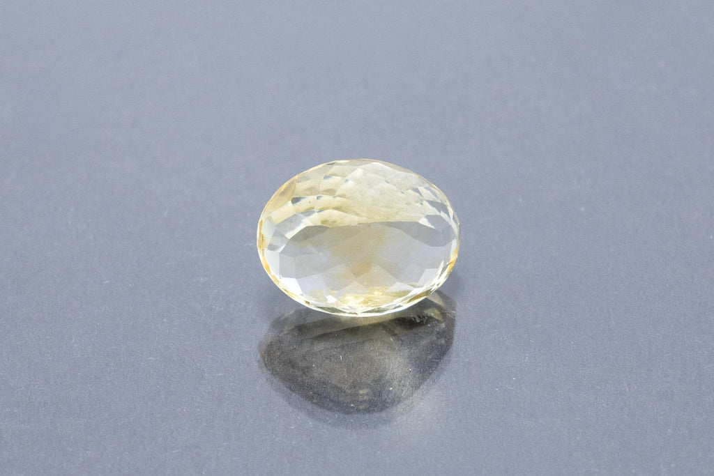 citrine 12.23 carat back image