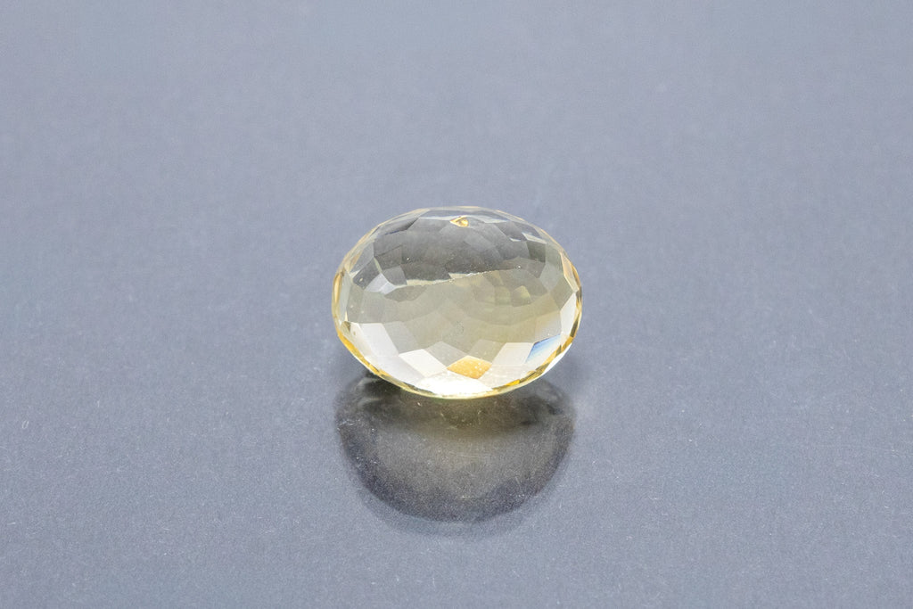 citrine 12.6 carat back image