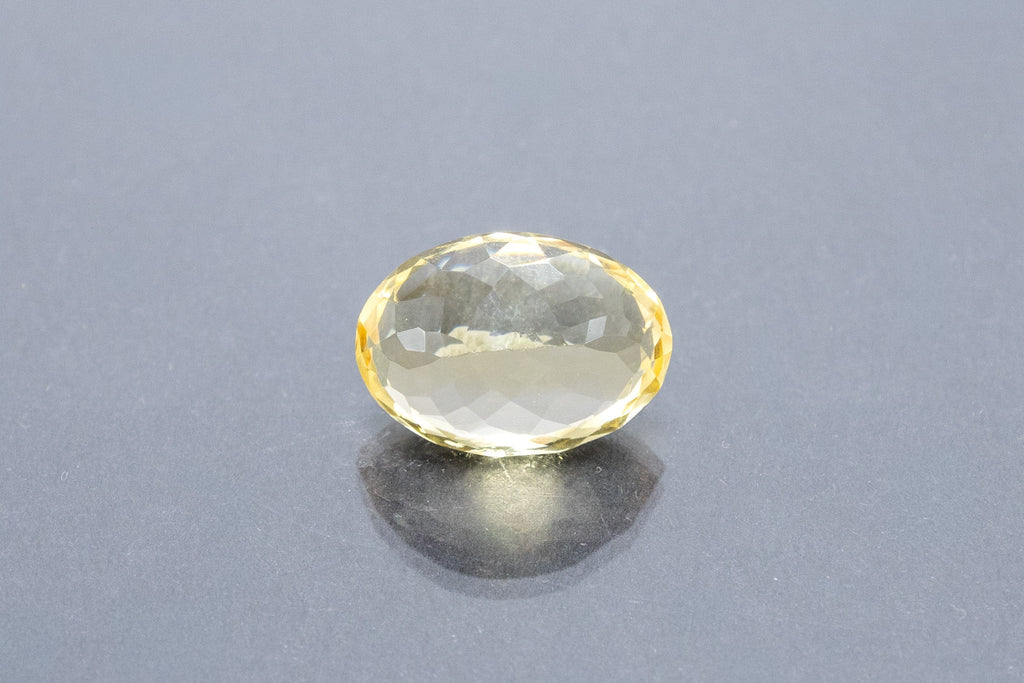 citrine 13.37 carat back image