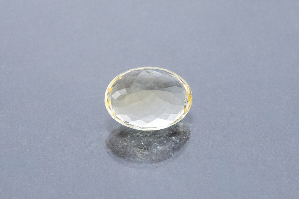 citrine 13.96 carat back image