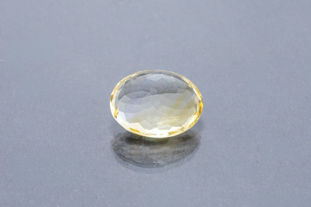 citrine 14.39 carat back image