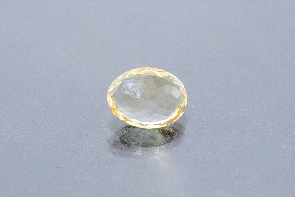 citrine 4.36 carat back image