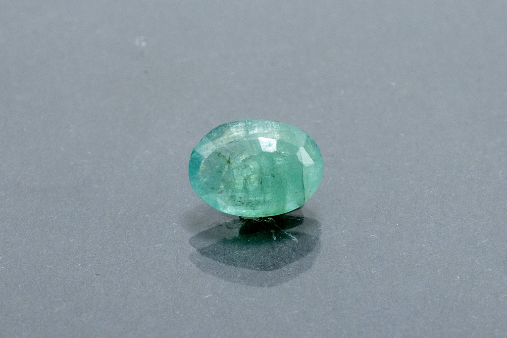 brazilian emerald 2.03 carat back image