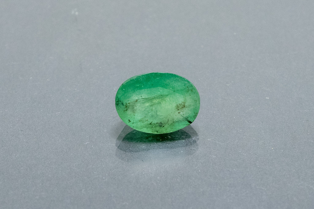 brazilian emerald 2.36 carat back image