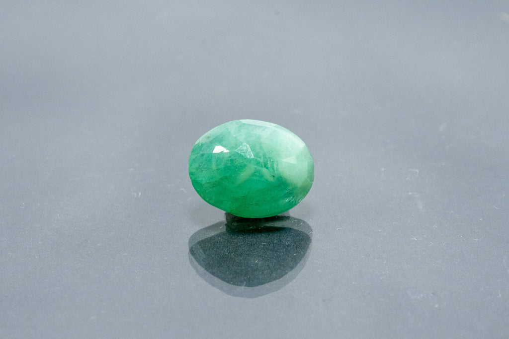 emerald 6.35 carat back image