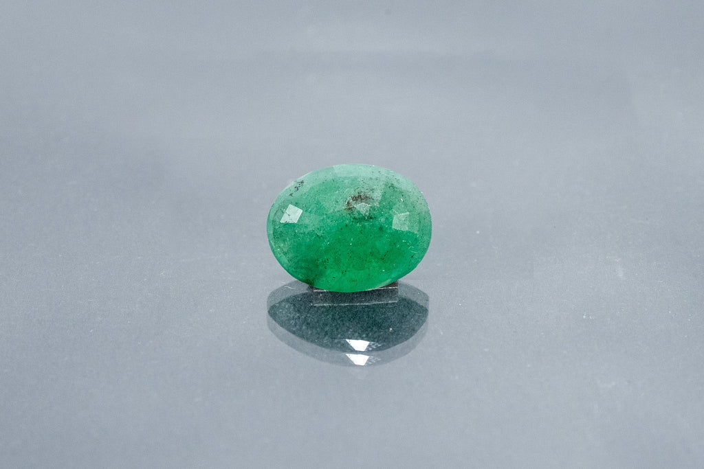 emerald 6.46 carat back image