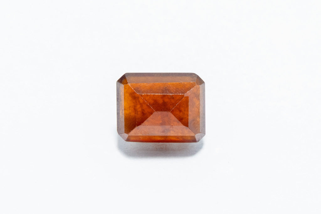 hessonite 12.13 carat back image