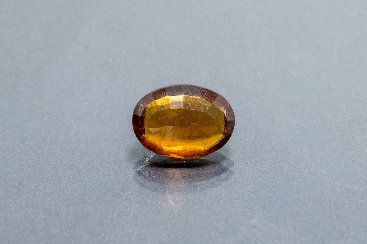 hessonite 4.42 carat back image