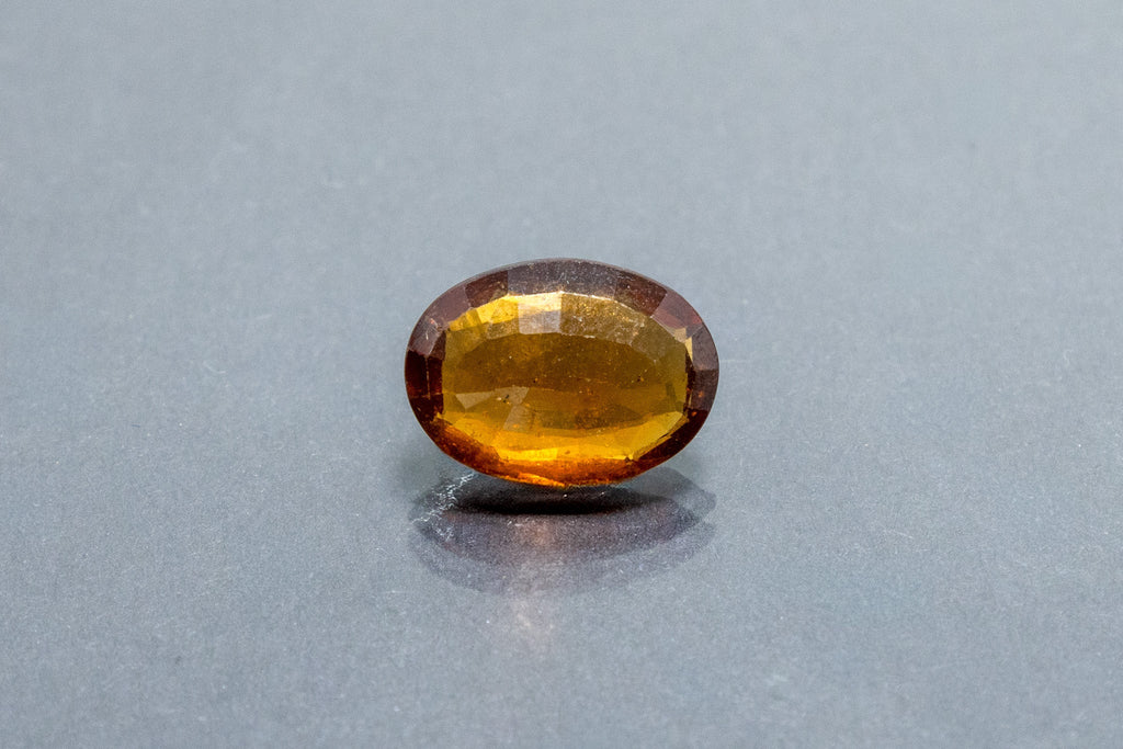 hessonite 4.42 carat back image