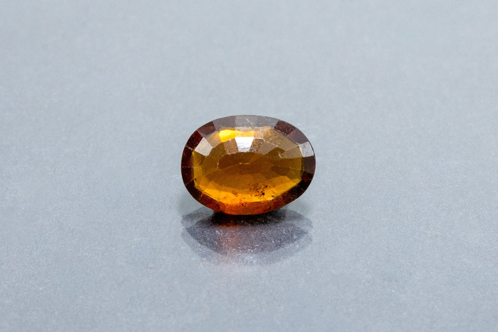 hessonite 4.62 carat back image