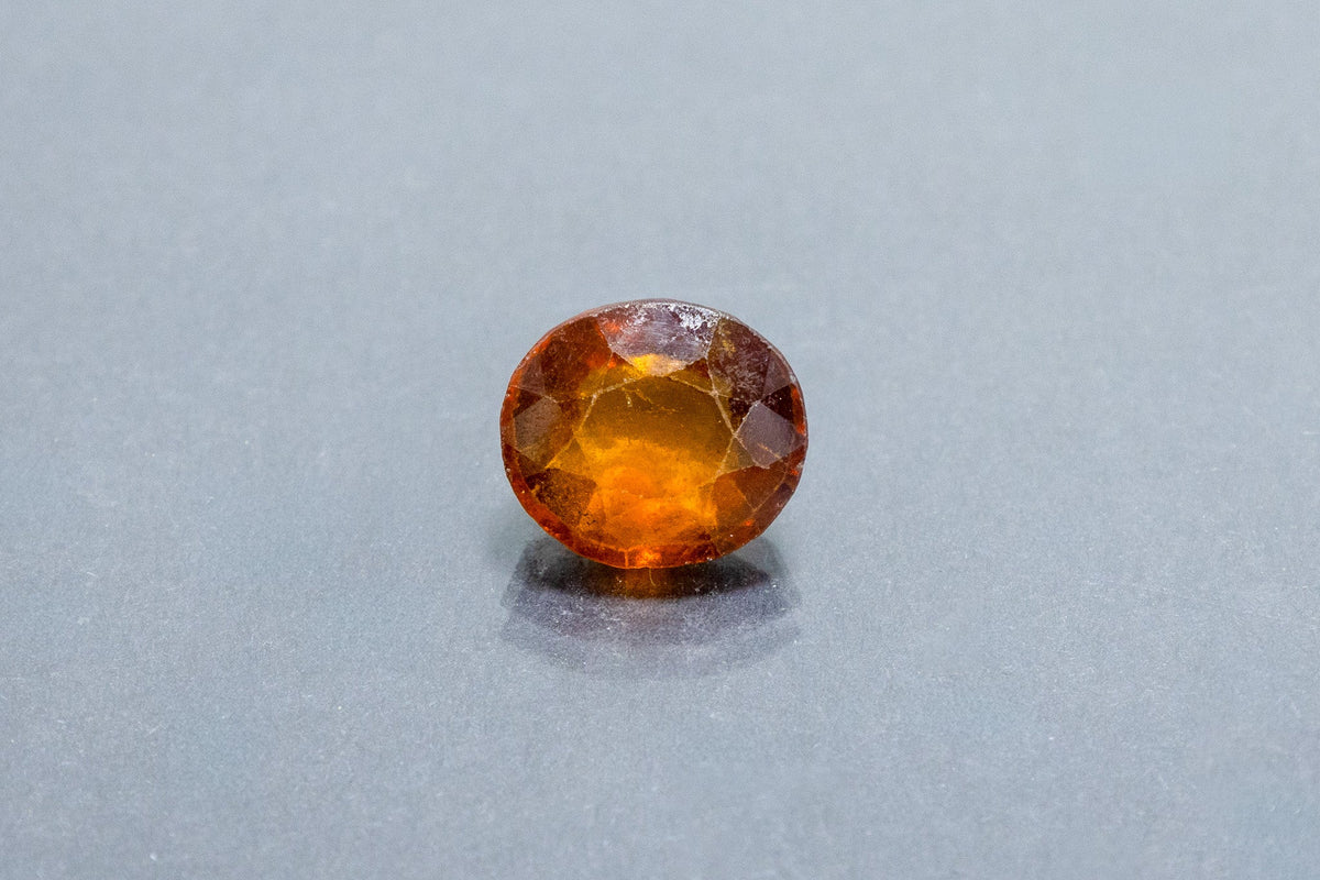 hessonite 4.95 carat front image